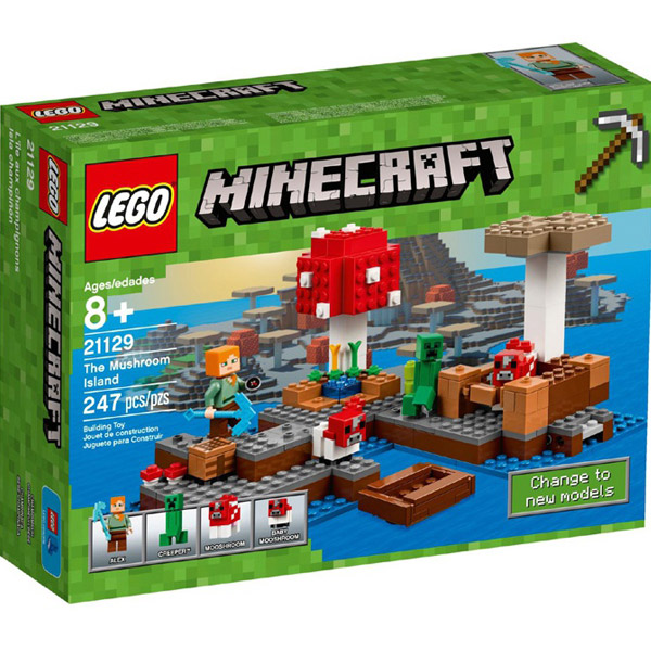 LEGO / 레고 마인크래프트 21129 버섯 섬